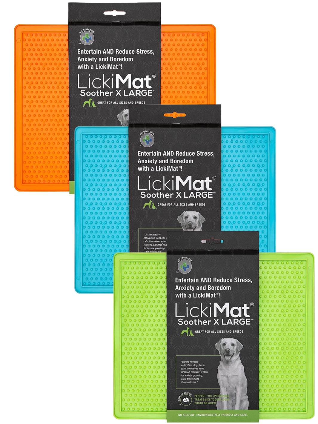 LickiMat Classic Soother Large, Lick Mat for Dogs